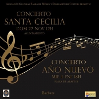 Concierto Santa Cecilia Asoc. Cultural Banda de Música Municipal.