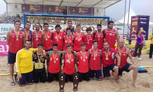 Recepción al Club Balonmano Playa Barbate
